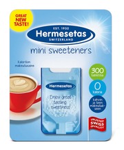 Hermesetas 300Kpl Mini Sweeteners Pöytämakeutusainetabletti