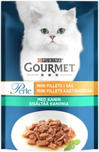 Gourmet 85G Perle Riistaa Mini Filets Kastikkeessa Kissanruoka (7613030473404)