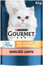Gourmet 85G Perle Lohta Mini Filets Kastikkeessa Kissanruoka (7613030473466)