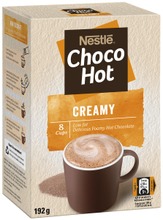 Nestlé 8Kpl/192G Choco Hot Creamy Maitokaakaojuomajauhe Annospussi (7613034041746)