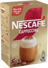 Nescafé 10Kpl/125G Cappuccino Erikoispikakahvi Annospussi (7613034532299)