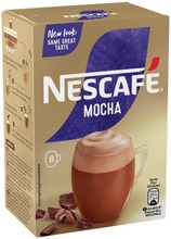 Nescafé 8Kpl/144G Mocha Café Au Chocolat Erikoispikakahvi Annospussi (7613034535238)