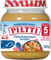 Piltti Pohjoisen Maut 125G Pikkukalastajan Herkku Lastenateria 5Kk (7613034864062)