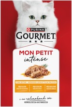 Gourmet 6X50g Mon Petit Sisältää Ankkaa, Kanaa Ja Kalkkunaa Lajitelma 3 Varianttia Kissanruoka (7613034977045)