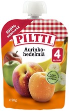 Piltti 90G Aurinkohedelmiä Hedelmäsose 4Kk Annospussi (7613036140522)