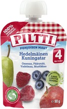 Piltti Pohjoisen Maut 90G Hedelmäinen Kuningatar Hedelmäsose 4Kk Annospussi (7613036315159)