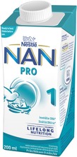 Nestlé Nan 200Ml Pro 1 Maitopohjainen Käyttövalmis Äidinmaidonkorvike (7613036472487)