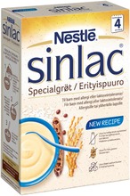 Nestlé Sinlac 500G Maidoton Ja Gluteeniton Riisipuuro 4Kk (7613037029321)