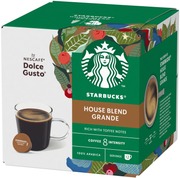 Starbucks Nescafé Dolce Gusto 12 Kaps/102G Medium House Blend Grande Kahvikapseli (7613037561197)