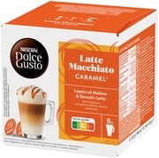 Nescafé Dolce Gusto 16Kaps/145.6G Latte Macchiato Caramel Maitokahvikapseli (7613037788228)
