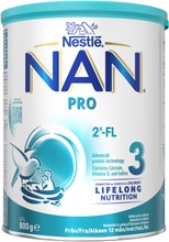 Nestlé Nan 800G Pro 3 Käyttövalmis Pikkulasten Maitojuoma 12Kk (7613038160023)