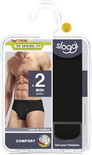 Sloggi Basic Midi Miesten Alushousut 2-Pack (7613138103975)