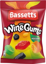 Bassetts Wine Gums Makeispussi 190G (7622210683434)