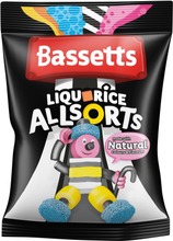 Bassetts Liquorice Allsorts Makeispussi 190G (7622210684264)