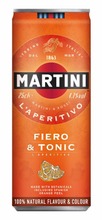 Martini Fiero & Tonic Maustettu Alkoholijuoma 4,7 % Tölkki 0,25 L (7630040405638)