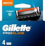 Gillette 4Kpl Fusion5 Proglide Terä