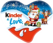Kinder & Love Suklaasydän 37G Joulu (8000500293508)