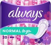 Always 20Kpl Singles To Go Normal Pikkuhousunsuoja (8001090361912)