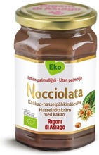 Nocciolata Luomu Kaakao-Hasselpähkinälevite 270G (8001505006445)