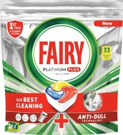Fairy 33Kpl Platinum Plus All In One Lemon Konetiskitabletti (8001841956541)