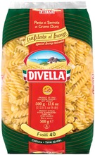 Divella 500G Fusilli Bronzo Kuiva (8005121001402)