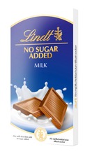 Lindt No Added Sugar Maitosuklaalevy 100G (8013108699399)