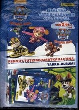 Paw Patrol Here We Go Aloituspakkaus Tarra-Albumi + 25 Tarraa (8018190085990)