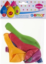 Gemar Balloon Monsterit Ilmapallo 5Kpl (8021886311112)