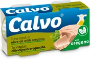 Calvo Oliiviöljy & Oregano Tonnikala 2X80/52G (8410090011213)