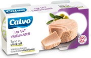 Calvo Oliiviöly & Vähäsuolainen Tonnikala 2X80/52G (8410090011220)
