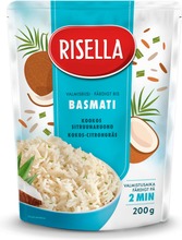 Risella Basmatiriisi Kookos-Sitruunaruoho 200G Valmisriisi (8410184035743)