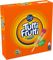 Fazer Tuttifrutti Limonadijääpuikko Monipakkaus 5X70g (8436575294124)