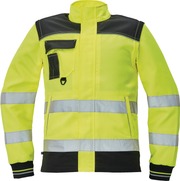 Cerva Knoxfield Hi-Vis Työtakki Keltainen (8591806222052)