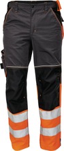 Cerva Knoxfield Hi-Vis Työhousut Tummanharmaa/Keltainen (8591806224940)