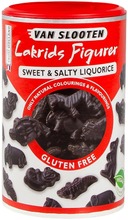 Van Slooten Lakrids Figurer 225G Lakritsi- Ja Salmiakkilajitelma (8710452210569)