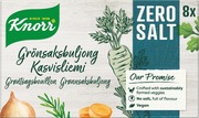 Knorr Liemikuutio Zero Salt Kasvis 8X9g (8710522940587)