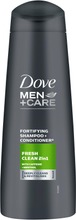 Dove Men Care Shampoo Fresh Clean 250Ml (8710908352188)