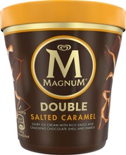 Magnum 440Ml / 310G Jäätelöpakkaus Double Salted Caramel (8711327315365)