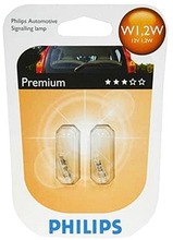Philips W1,2w Automotive Premium Autolamppu 12V 1,2W 2Kpl (8711500055545)