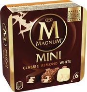 Magnum 330Ml / 266G Monipakkaus Classic Almond White (8714100635698)