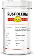 Rust-Oleum 5412 Epoksikorjauskitti 2Kg Vaalean Harmaa (8715743014260)
