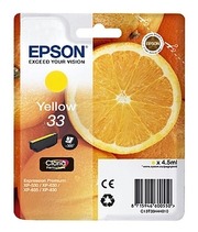 Epson 33 Mustepatruuna Keltainen (8715946626246)