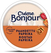 Crème Bonjour 200G Paadettu Paprika Tuorejuusto Laktoositon (8719200191532)