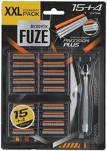 Body-X Fuze Partahöylä 15+4  Kolmoisterä (8720143121838)