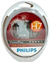 Philips H7 Visionplus Autolamppu 12V 55W (8727900399387)
