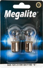 Megalite Autolamppu 12499 12V 21/5W 2Kpl (8811032570117)
