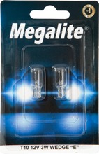 Megalite Autolamppu 12256 12V 3W T10 2Kpl (8811032572142)