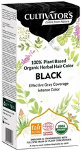 Cultivator's Luomusertifioitu Kasvihiusväri Black 100G (8906076152037)