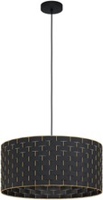 Eglo Riippuvalaisin Marasales 550Mm Musta, Messinki (9002759995256)