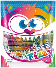 Pez Fizzy Rolls Bag Makeiset 60G (9044400806948)